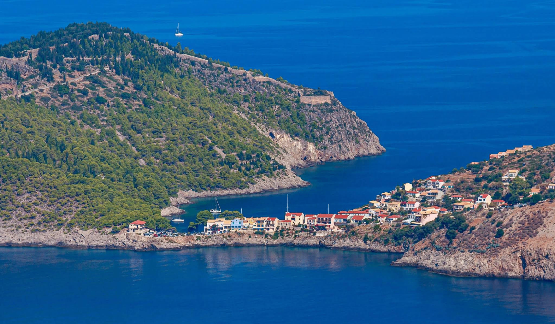 Assos Castle, Kefalonia, Greece