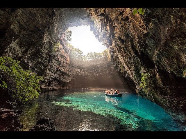 Melissani Cave, Kefalonia, Greece